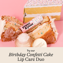 Load image into Gallery viewer, RTS / P&amp;P Lip Balm, Birthday Confetti Cake