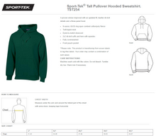 Load image into Gallery viewer, MTO | Carroll Chargers Baseball, Sport Tek Pullover Hooded Sweatshirt {adult + TALL}