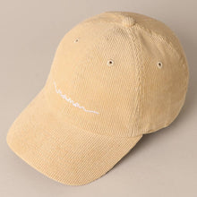 Load image into Gallery viewer, RTS / Corduroy Mama Embroidered, hat