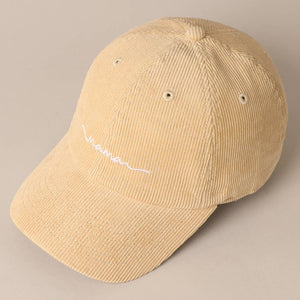 RTS / Corduroy Mama Embroidered, hat