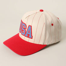 Load image into Gallery viewer, RTS / USA Gingham Red Hat