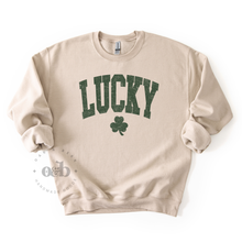 Load image into Gallery viewer, RTS / Distressed Lucky Crewneck