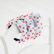Load image into Gallery viewer, RTS / Beaded Headband - Pinstripe Poppies