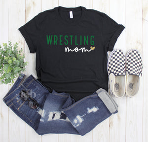 MTO / Wrestling Mom, green+gold