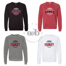 Load image into Gallery viewer, MTO / Comet Basketball, bella+canvas sweatshirts