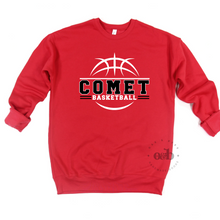 Load image into Gallery viewer, MTO / Comet Basketball, bella+canvas sweatshirts