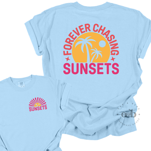 RTS / Forever Chasing Sunsets, tee