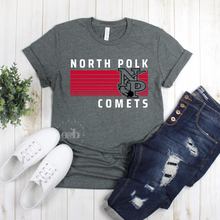 Load image into Gallery viewer, RTS / North Polk Comets, stripes