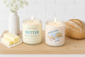 RTS / Sweet Cream Butter - 8oz Soy Candle