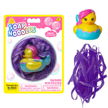 Load image into Gallery viewer, RTS / Bathtime Soap Noodles: Puddles the Kitty