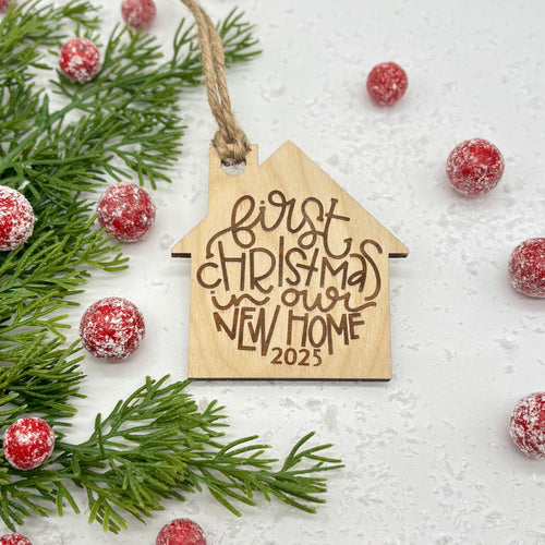 First Christmas in Our New Home