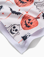 Load image into Gallery viewer, Halloween Is Here Tea Towel