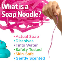 Load image into Gallery viewer, RTS / Bathtime Soap Noodles: Puddles the Kitty