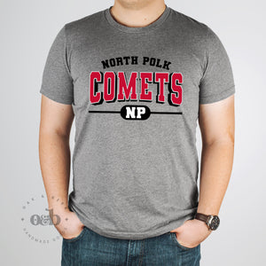 RTS / Varsity North Polk Comets, sweatshirt