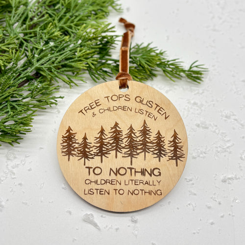 RTS / Children Listen to Nothing Ornament