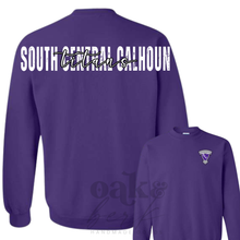 Load image into Gallery viewer, MTO / South Central Calhoun Titans, extended back crewneck