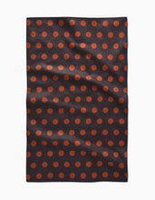 Load image into Gallery viewer, Cocoa Dots Tea Towel