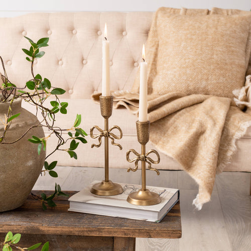 RTS / Gold Bow Taper Holder