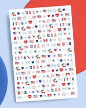 Load image into Gallery viewer, RTS / America Nail Stickers