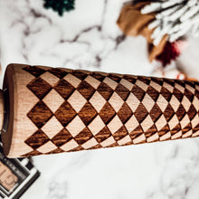 Load image into Gallery viewer, RTS / Christmas Cookie Wood Rolling Pin