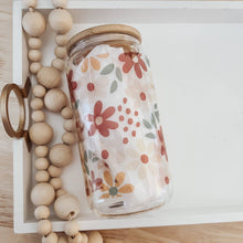 Load image into Gallery viewer, RTS / Glass Cup: Autumn Meadow 16oz