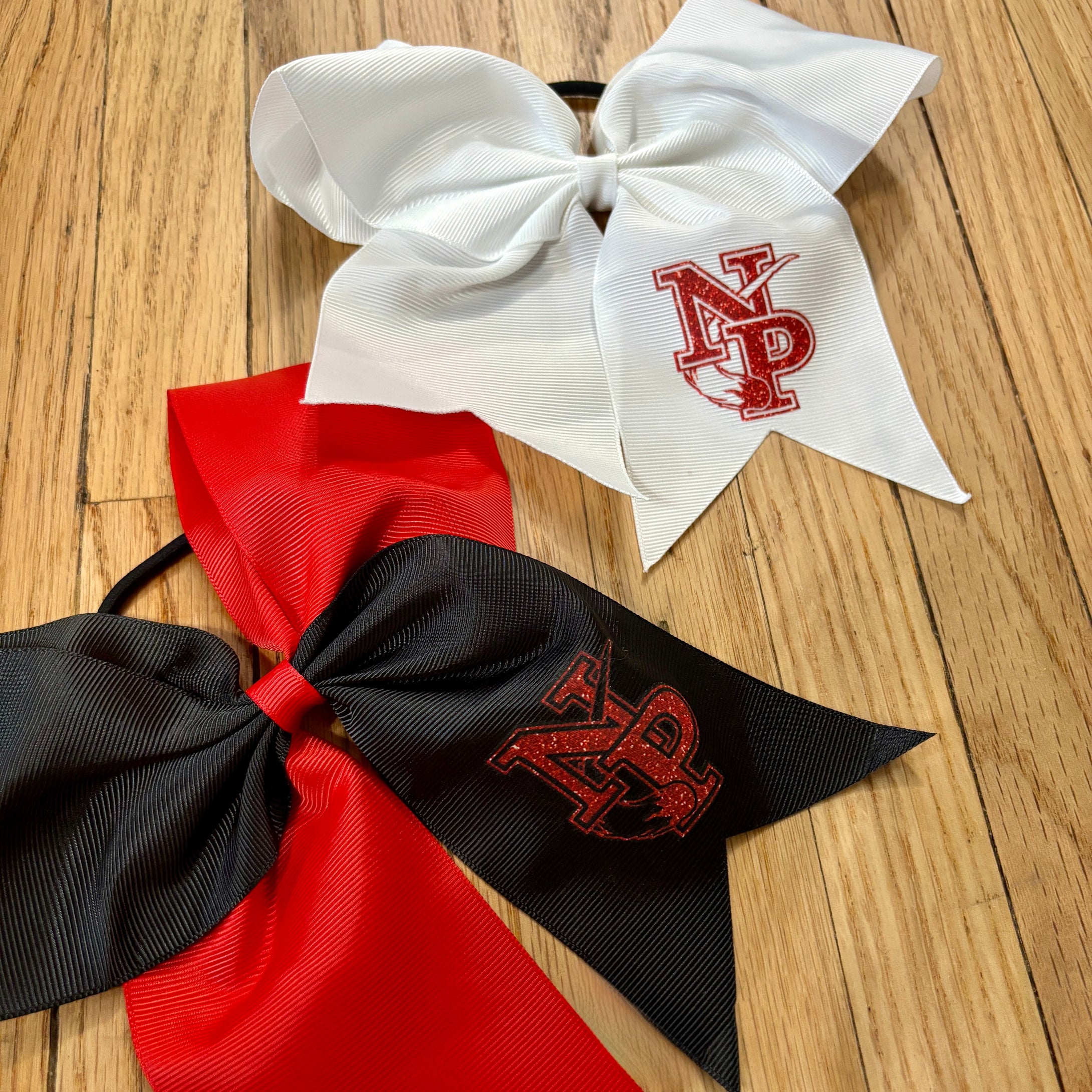 RTS / North Polk Hair Bow, glitter