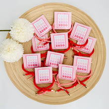 Load image into Gallery viewer, RTS / XOXO Double Red &amp; Pink Hair Tie