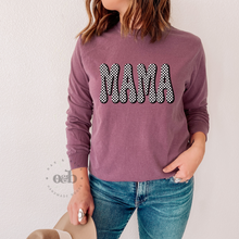 Load image into Gallery viewer, MTO / Checkered Mama, long sleeve tee