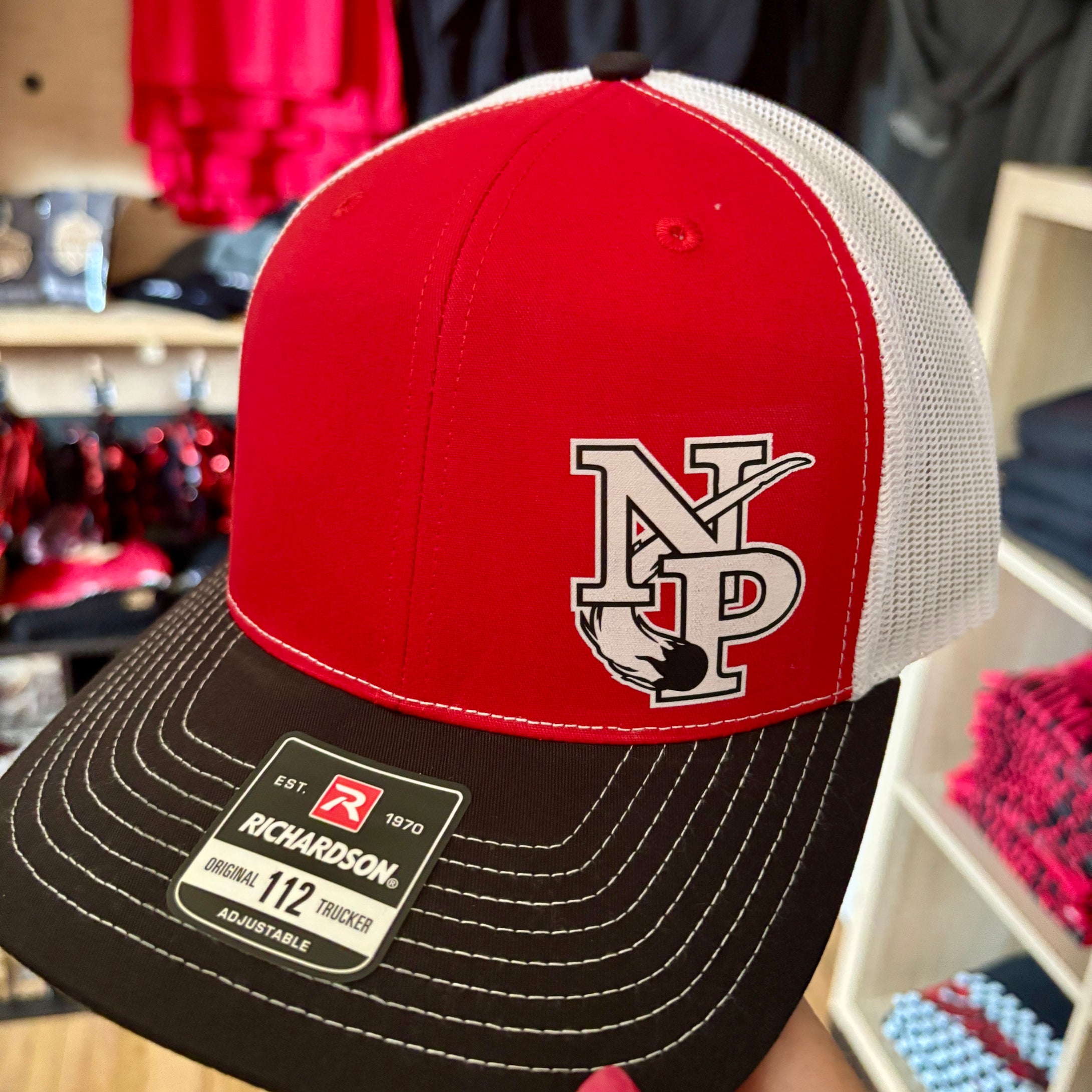 RTS / North Polk Snapback Hat, red/white