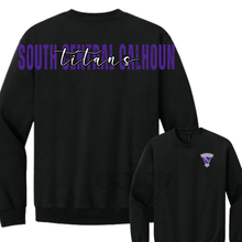 Load image into Gallery viewer, MTO / South Central Calhoun Titans, extended back crewneck