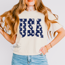 Load image into Gallery viewer, RTS / Navy USA + Stars