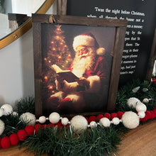 Load image into Gallery viewer, RTS / Vintage Santa Reading