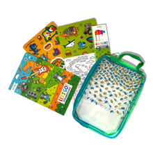 Load image into Gallery viewer, RTS / Let&#39;s Go!: Activity &amp; Coloring Kit - Robo Dinos
