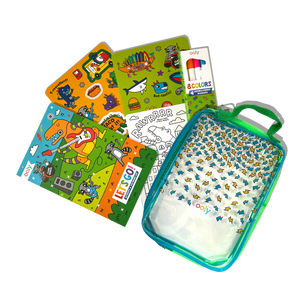RTS / Let's Go!: Activity & Coloring Kit - Robo Dinos