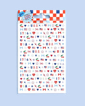 Load image into Gallery viewer, RTS / America Nail Stickers