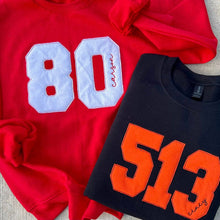Load image into Gallery viewer, PRE-ORDER | Custom Raggy Crewneck, number