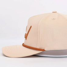Load image into Gallery viewer, RTS / Dad Embroidered Trucker Hat, tan