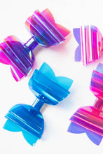 Load image into Gallery viewer, RTS / JELLIES Waterproof Pool Bow - Holographic Purple