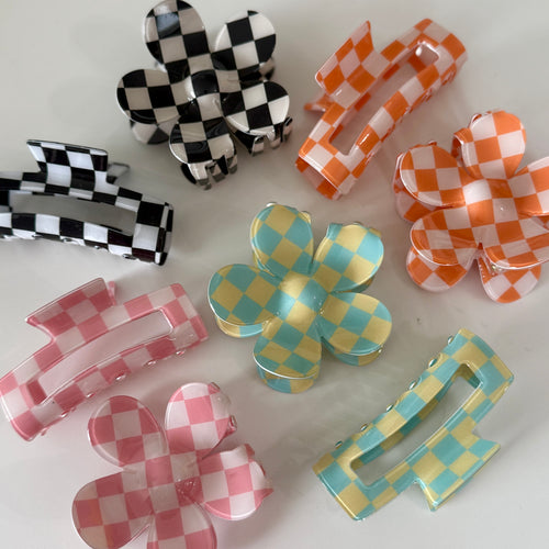 RTS / Checkered Claw Clips