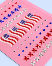 Load image into Gallery viewer, RTS / Patriotic Face Stickers