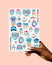 Load image into Gallery viewer, RTS / Baseball Drip Tattoos
