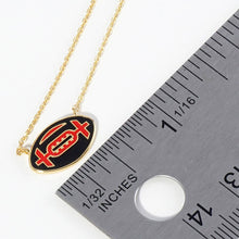 Load image into Gallery viewer, RTS / Gameday Football Pendant Necklace