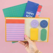 Load image into Gallery viewer, RTS / Happy Smiley Face Sticky Notes Set