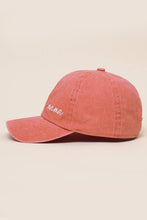 Load image into Gallery viewer, RTS / Mama Embroidered Hat, burnt orange