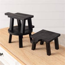 Load image into Gallery viewer, RTS / Mini Wood Risers, Black
