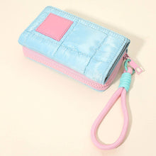 Load image into Gallery viewer, RTS / Wristlet Wallet: Blue