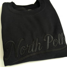 Load image into Gallery viewer, RTS / North Polk Blackout Embroidered Crewneck