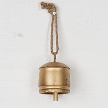 Load image into Gallery viewer, RTS / Vintage Gold Silo Bell