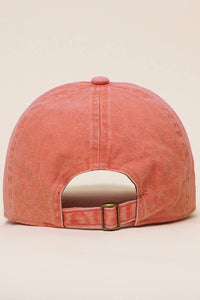 RTS / Mama Embroidered Hat, burnt orange