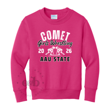 Load image into Gallery viewer, MTO / Comets AAU Girls State, crewneck